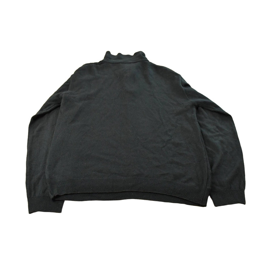 Vintage 1990s Peletti Knit Polo Collared Sweater Men's Large