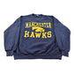 Vintage 1990s Manchester Hawks Collegiate Crewneck Sweatshirt Mens XL