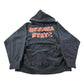 Vintage 1990s Georgia State University Sand-Knit Hoodie Sweatshirt Men's L