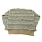 Vintage 1990s Distressed TSR Knit Abstract Crewneck Sweater Mens XL Men's Large
