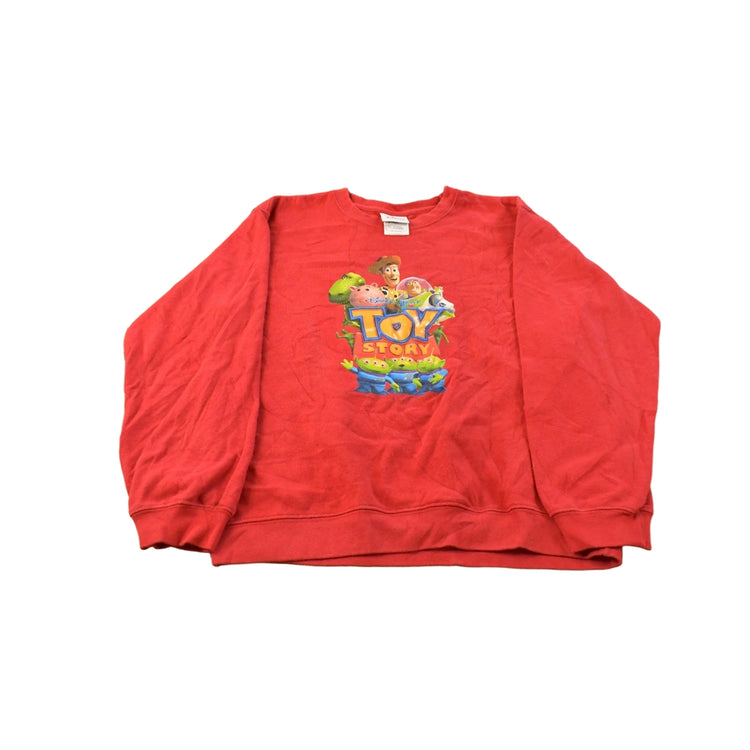 Vintage 1990s Toy Story Movie Promo Crewneck Sweatshirt Youth Large