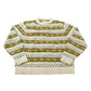 Vintage 1980s Anderson Little Abstract Striped Knit Crewneck Sweater Men's M