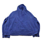 Vintage 1990s Polo Ralph Lauren Blue Thermal Lined Full Zip Hoodie Men's 2XL
