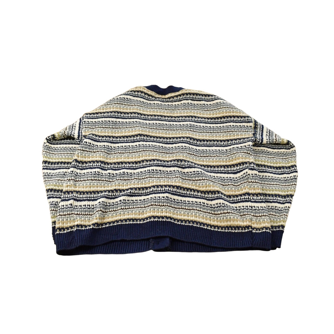 Vintage 1990s Vis-A-Vis Knit Cardigan Sweater Women's L