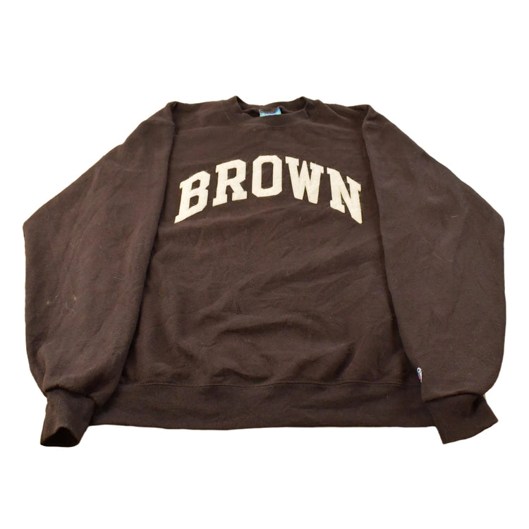 Vintage 2000s Brown University Collegiate Crewneck Sweatshirt Men's Medium
