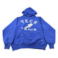 Vintage 1990s Tech Track & Field Russell Athletic Hoodie Sweatshirt Men's Large