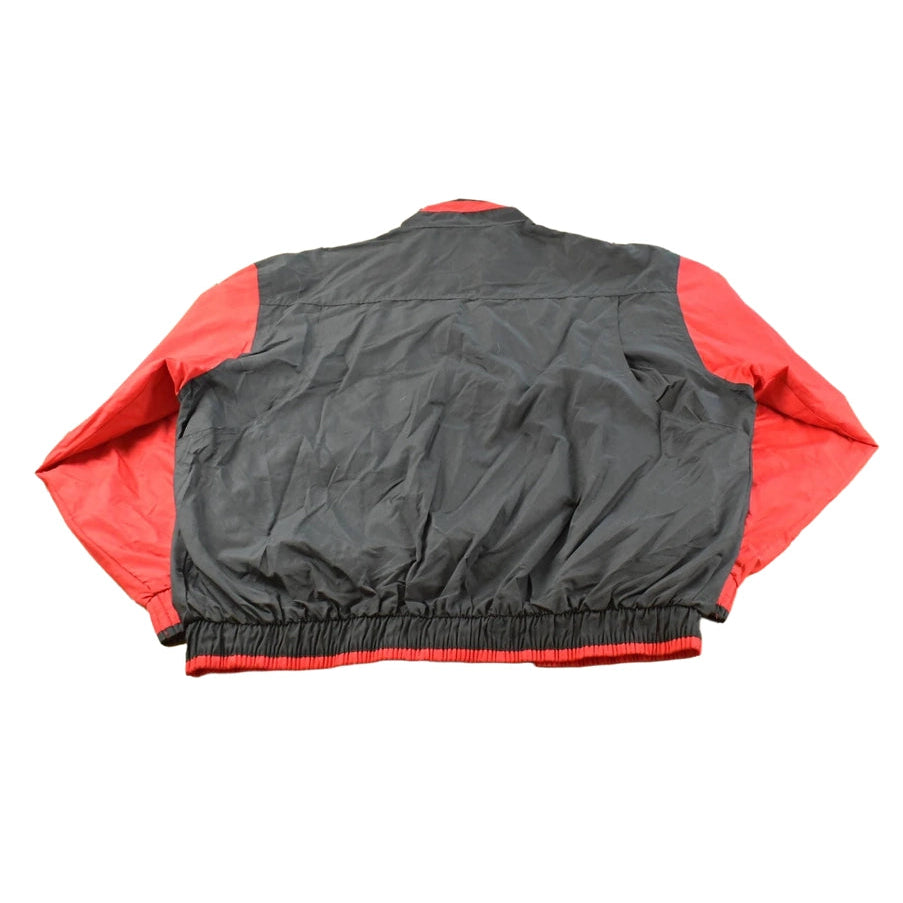 Vintage 1990s Chicago Bulls NBA First Pick Basketball Windbreaker Jacket Men's 2XL