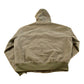 Vintage 2000s Carhartt Distressed Brown Canvas Hooded Jacket Men's L