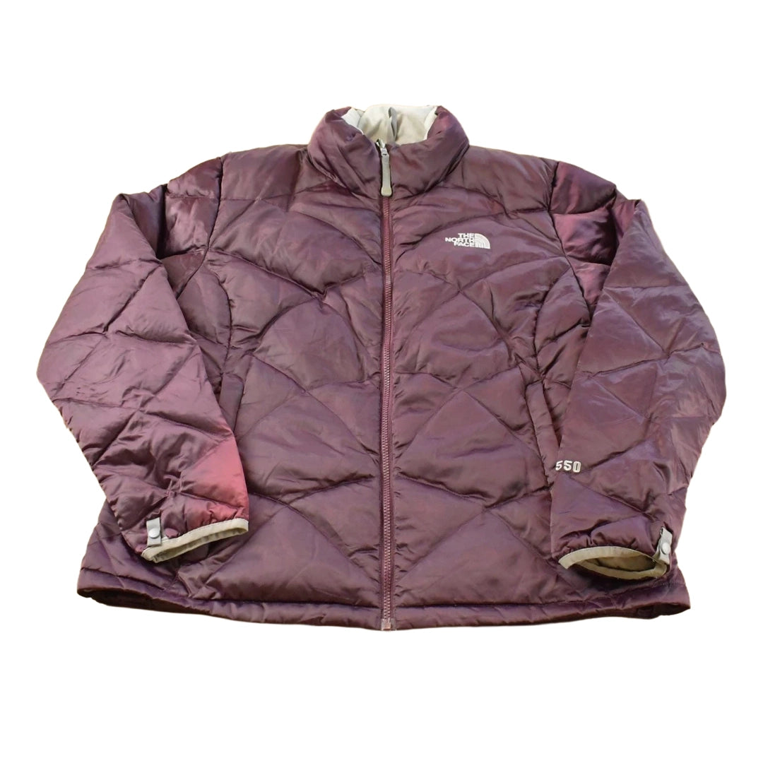 Vintage 2000s The North Face 550 Purple Puffer Jacket Women's XL