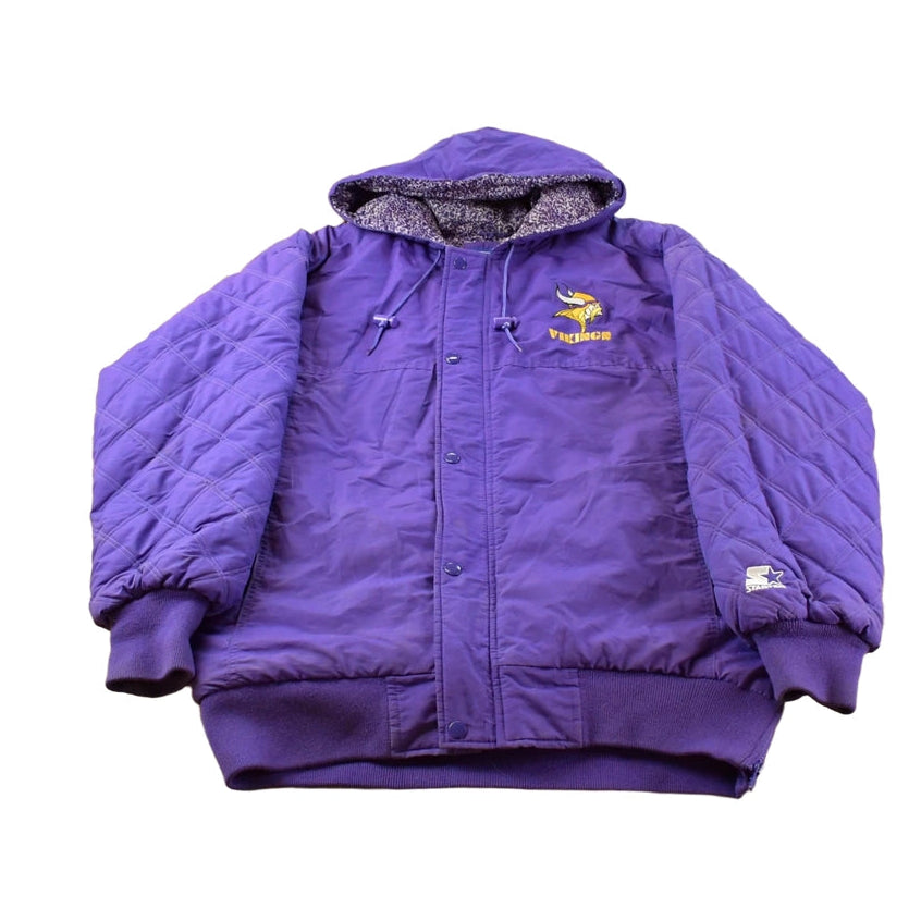 Vintage 1990s Minnesota Vikings Starter NFL Football Jacket Men's L