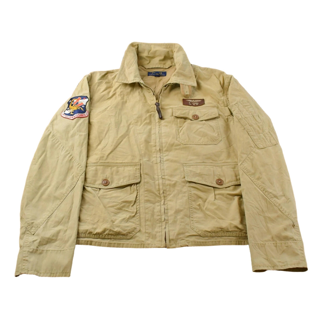 Vintage 2000s Polo Ralph Lauren M-421B Summer Flight Jacket Men's M