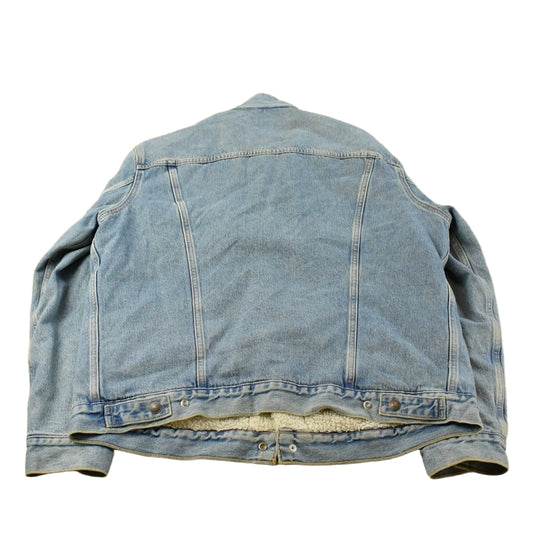 Vintage 2000s Levi's Sherpa Lined Denim Jean Jacket Men's Large