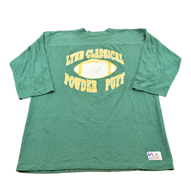 Vintage 1990s Universal Athletics Lynn Classical Powder Puff Football 3