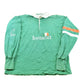 Vintage 1990s Ireland Embroidered Long Sleeve Polo Rugby Shirt Men's L