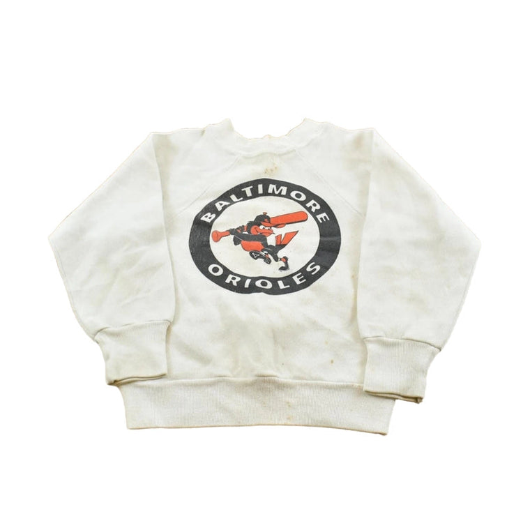 Vintage 1980s Baltimore Orioles MLB Baseball Sweatshirt Youth XS