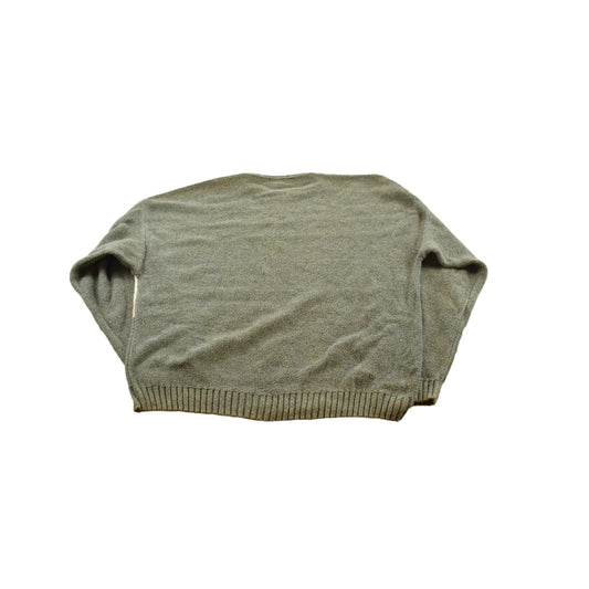 Vintage 1990s St John's Bay Color Block Cotton Acrylic Knit Crewneck Sweater Men's XL