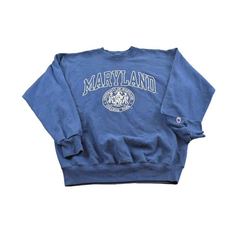 Vintage 1990s University Of Maryland Champion Sweatshirt Men's L