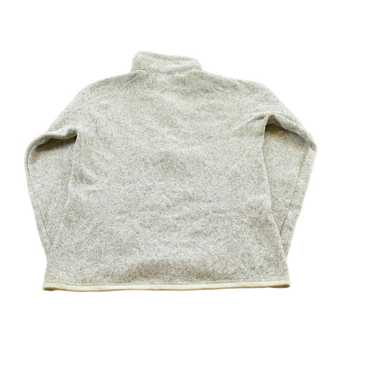 Vintage 2000s Patagonia Oatmeal Quarter Zip Up Fleece Sweater Women's S