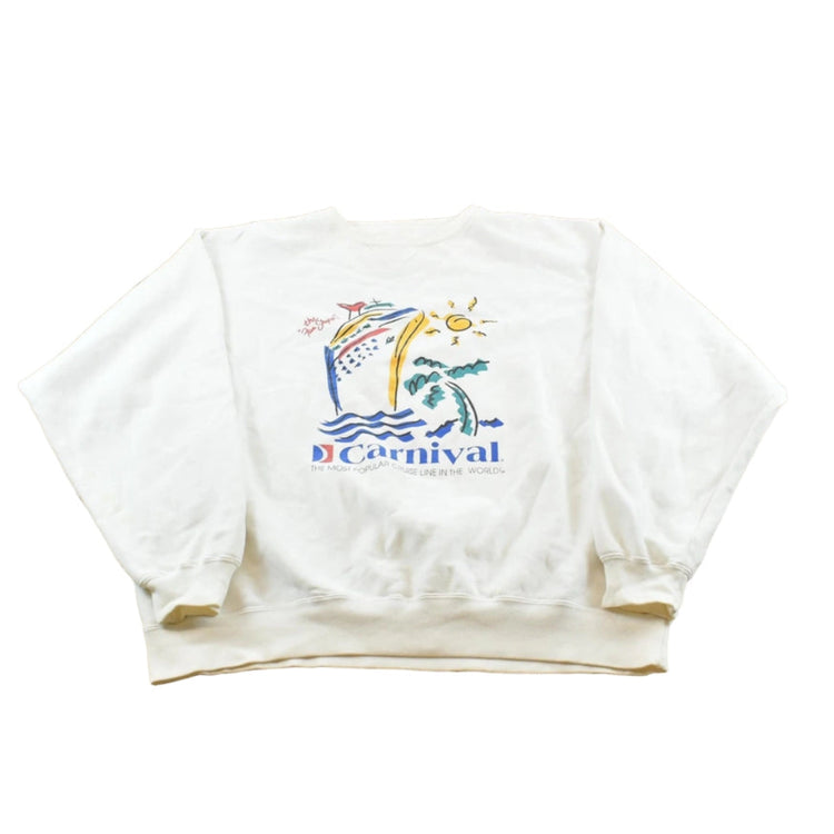 Vintage 2000s Carnival Cruise Crewneck Sweatshirt Men's XL