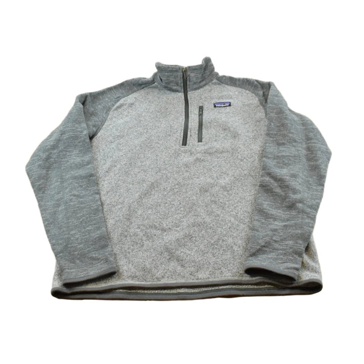 Vintage 2000s Patagonia Two-Tone Quarter Zip Fleece Sweater Men's XL