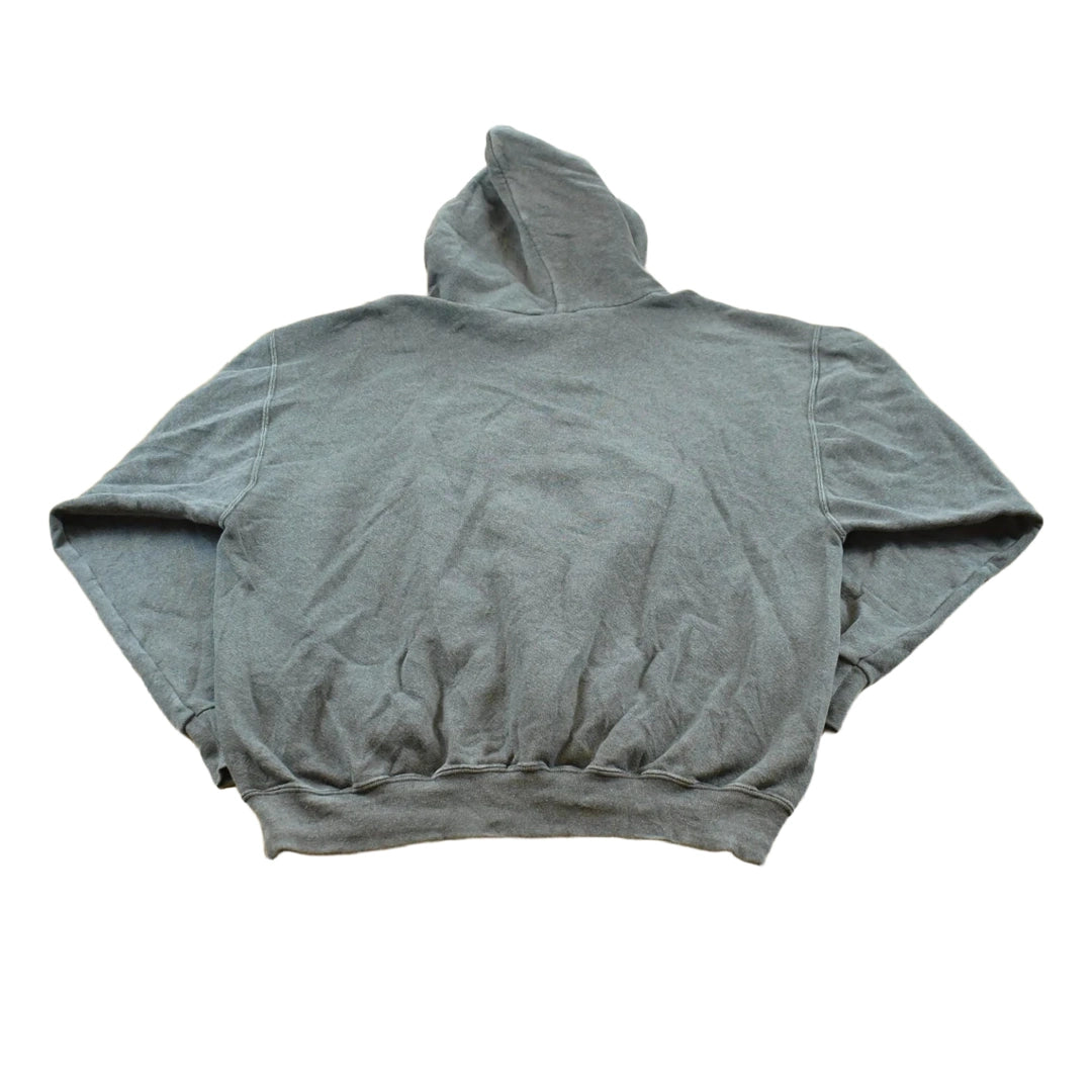 Vintage 1990s Cut Collar Nike Mini Swoosh Hoodie Men's L