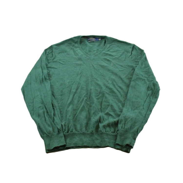 Vintage 2000s Polo Ralph Lauren Knit Merino Wool Sweater Men's M