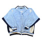 Vintage 1990s Koman Full Zip Up Velour Jacket Sweatshirt Men's XL