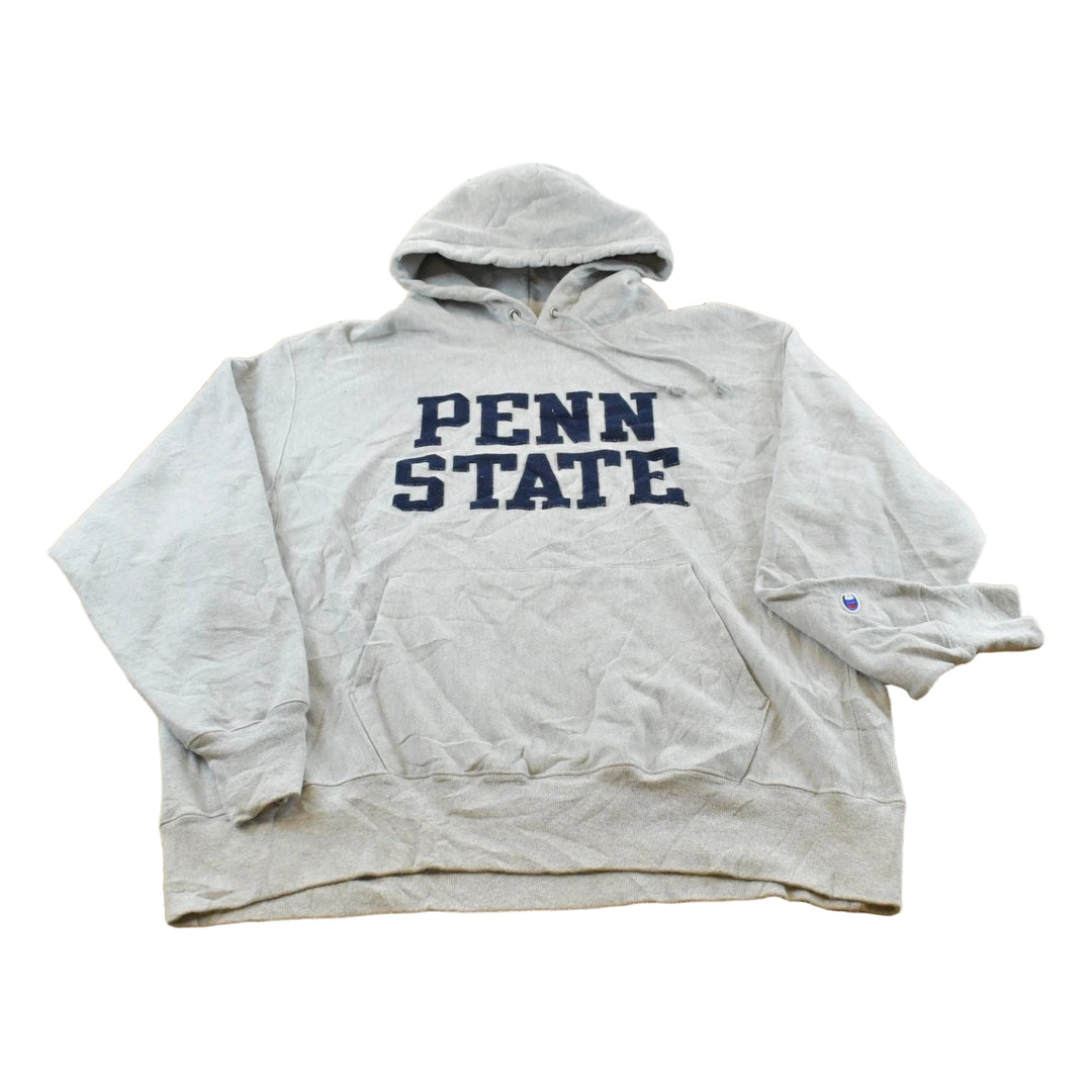 Vintage 2000s Penn State University Champion Embroidered Reverse Weave Hoodie Sweatshirt Men's XL