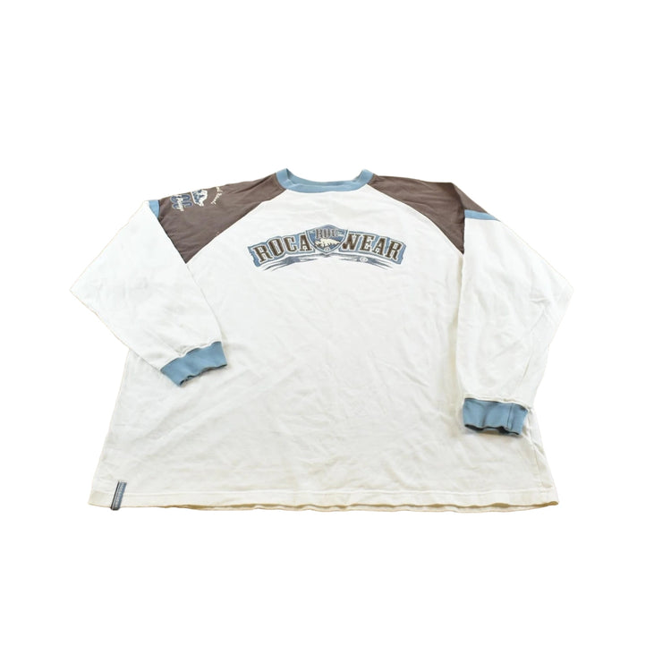 Vintage 2000s Rocawear Long Sleeve Hip Hop Rap T-Shirt Men's 3XL