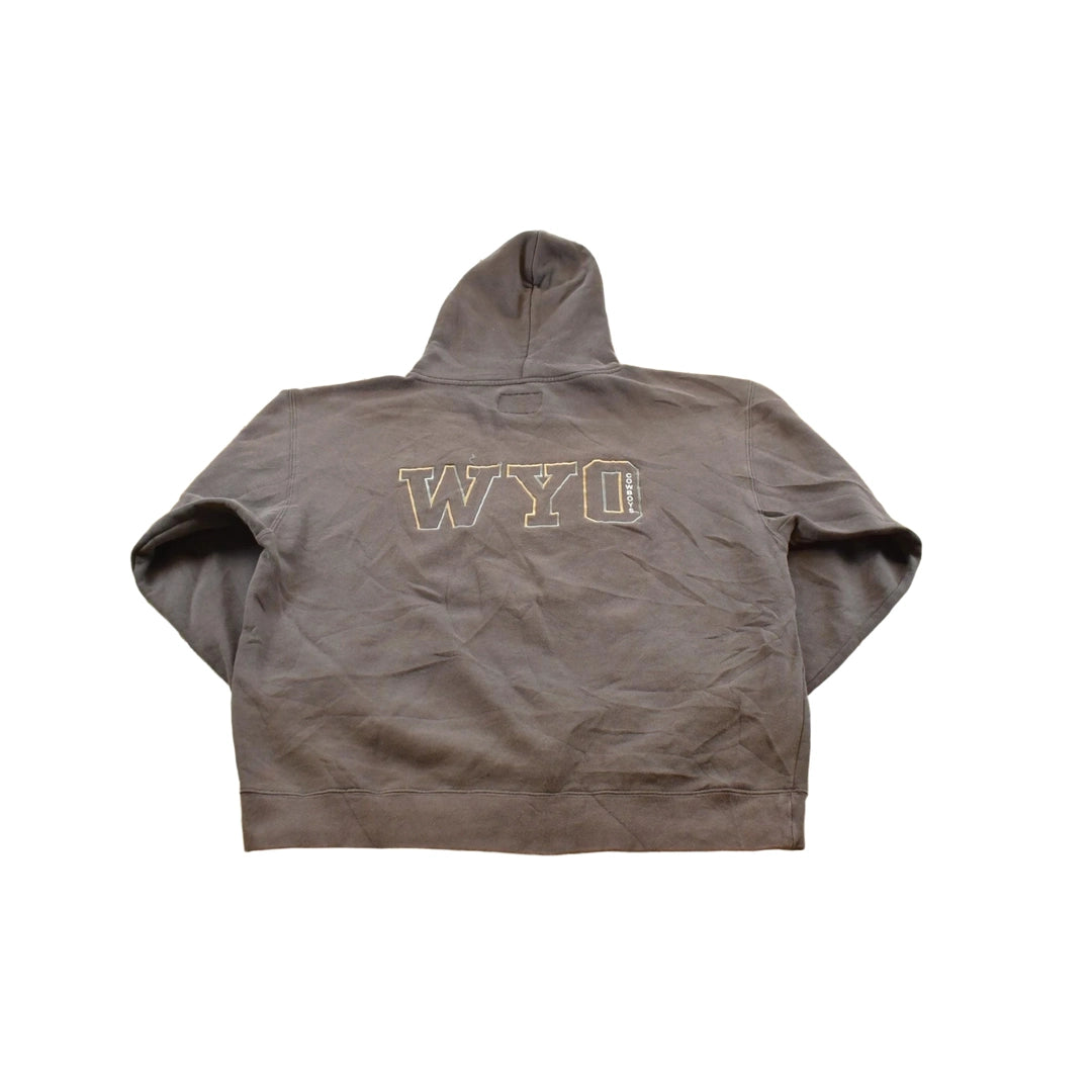 Vintage 1990s Jansport University Of Wyoming Collegiate Cowboys Hoodie Sweatshirt Men's L