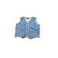 Vintage 1980s Country Denim Western Vest Men's XS