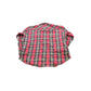 Vintage 1990s Ely Cattleman Plaid Flannel Snaps Button Up Shirt Men's L