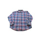 Vintage 1980s Pendleton Wool Plaid Flannel Button Up Shirt Men's L