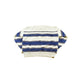 Vintage 1990s 417 Van Heusen Striped Cotton Knit Crewneck Sweater Men's M