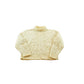 Vintage 1980s Wool 3D Cable Knit Sweater Men's M