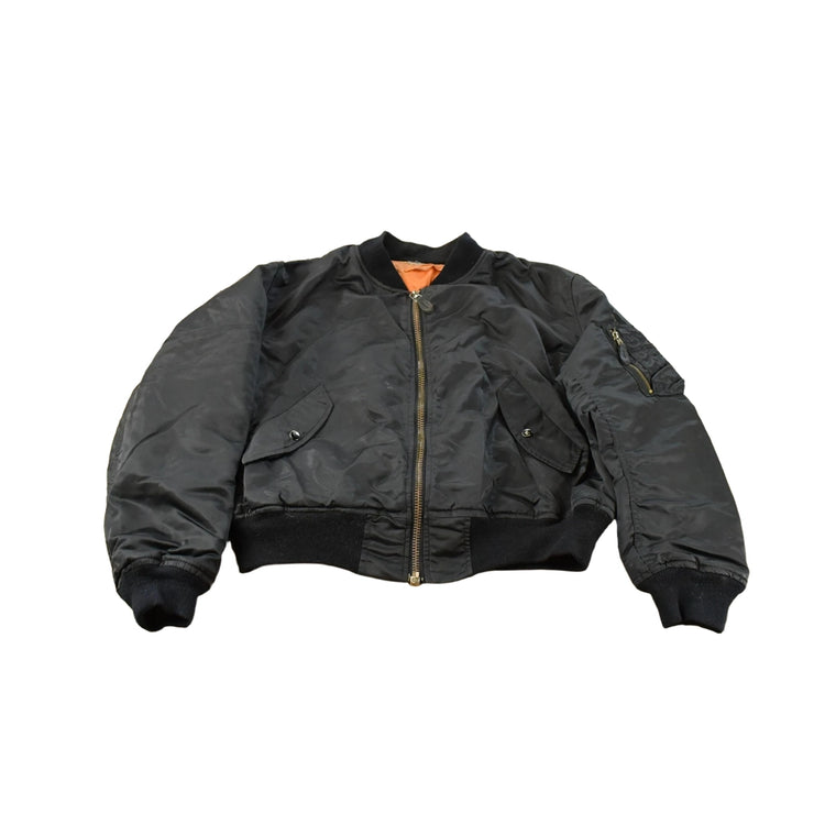 Vintage 1990s Reversible Bomber Jacket Men's XL