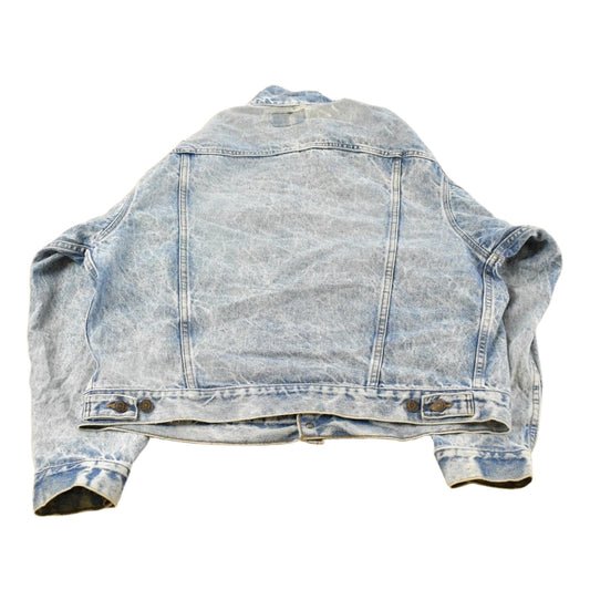 Vintage 1980s Levi's Acid Wash Denim Jean Trucker Jacket Men's XL
