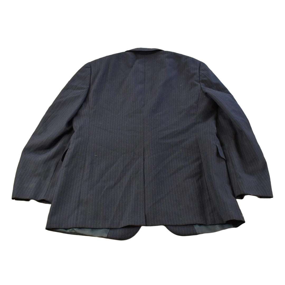 Vintage 1980s Cricketeer Pinstripe Blazer Jacket Men's Medium
