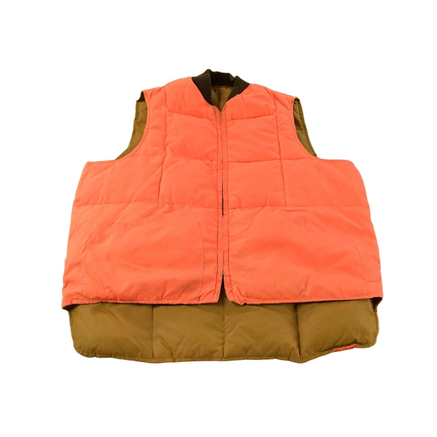 Vintage 1980s Redhead Goose Down Ski Puffer Vest Jacket Men's Large