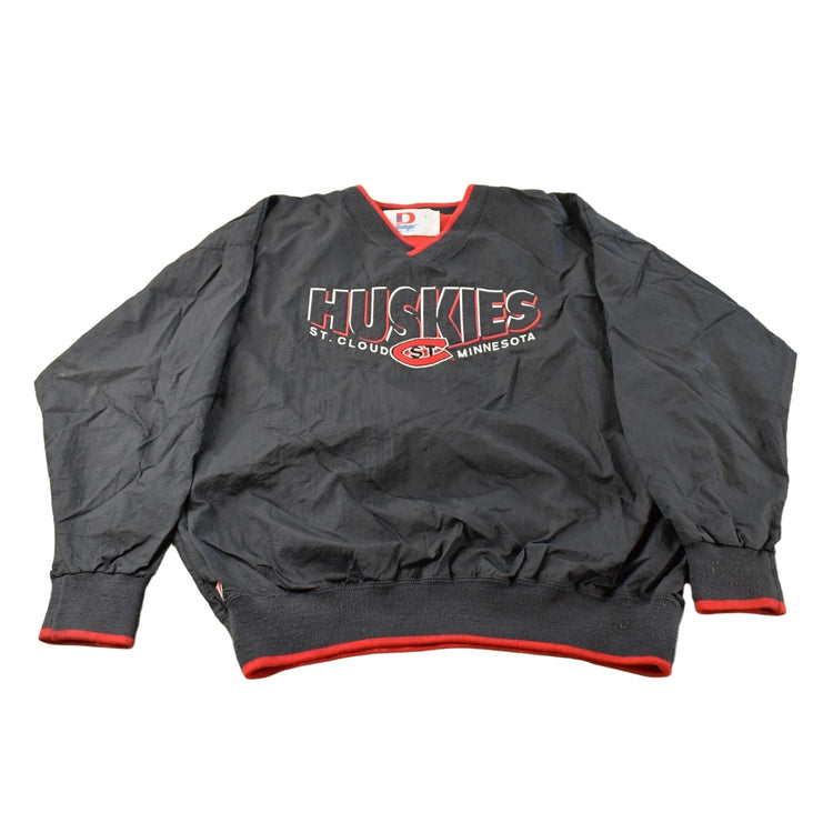 Vintage 1990s St Cloud Huskies Minnesota Collegiate Pullover Windbreaker Men's Large