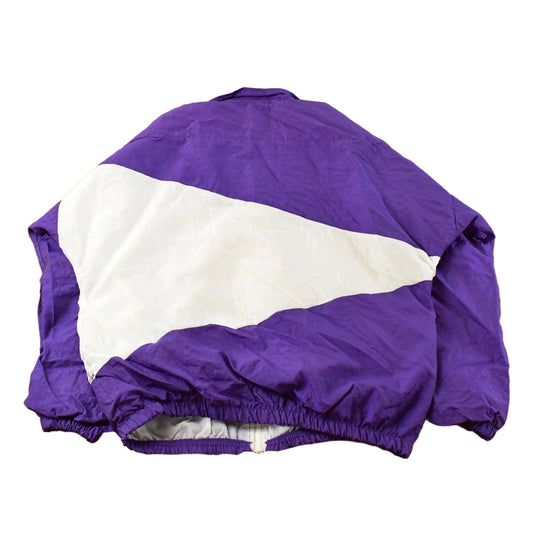 Vintage 1990s Minnesota Vikings NFL Football Windbreaker Jacket Men's Large