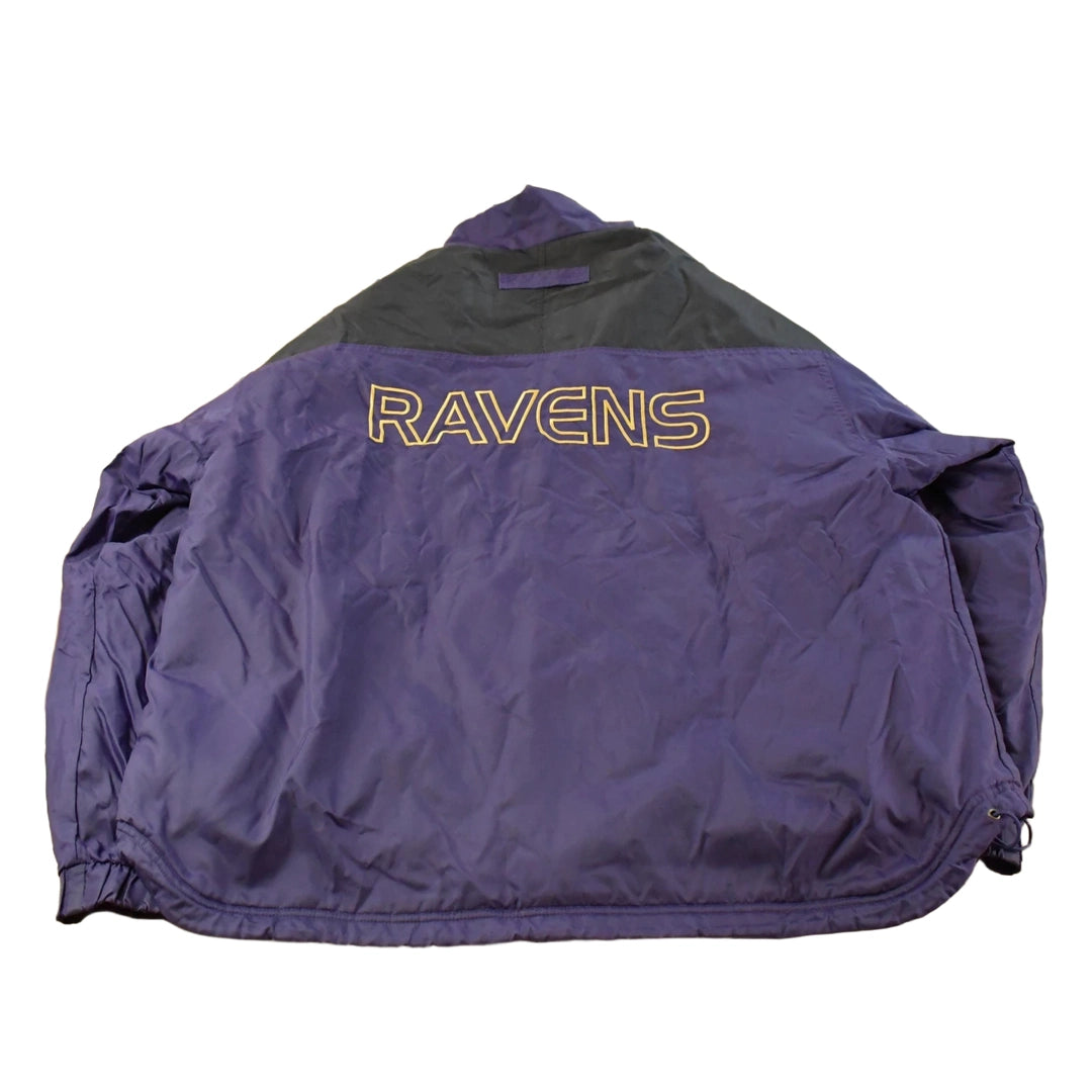 Vintage 1990s Baltimore Ravens NFL Logo Athletic Football Jacket Men's XL