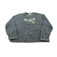 Vintage 1990s Woolrich Embroidered Blue Jay Bird Knit Sweater Women's L