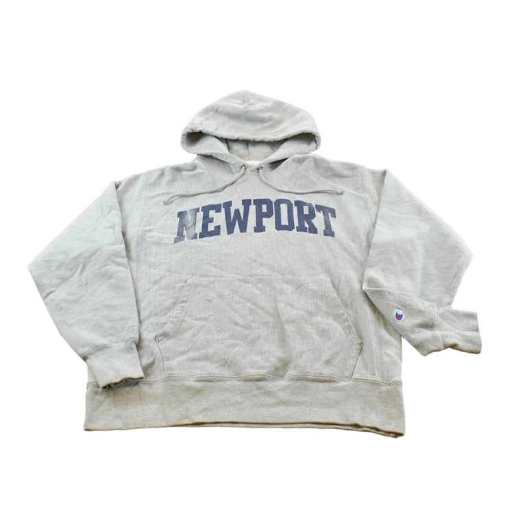 Vintage 2000s Newport Souvenir Champion Reverse Weave Hoodie Sweatshirt Men's M