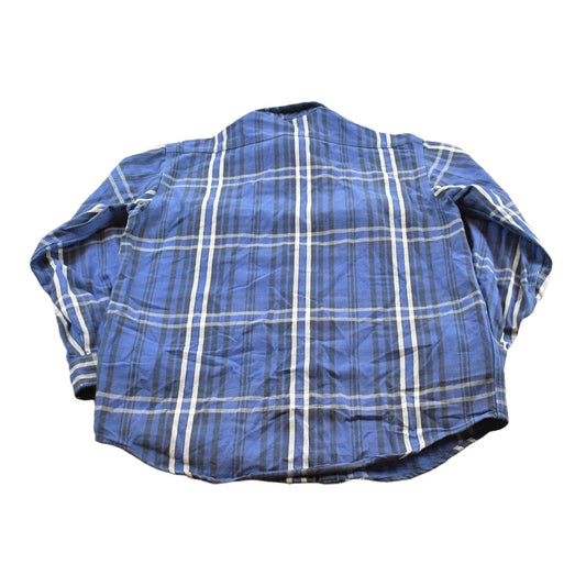 Vintage 2000s Carhartt Plaid Button Up Flannel Shirt Men's L