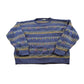 Vintage 1990s LL Bean Striped Knit Sweater Men's L