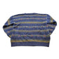 Vintage 1990s LL Bean Striped Knit Sweater Men's L