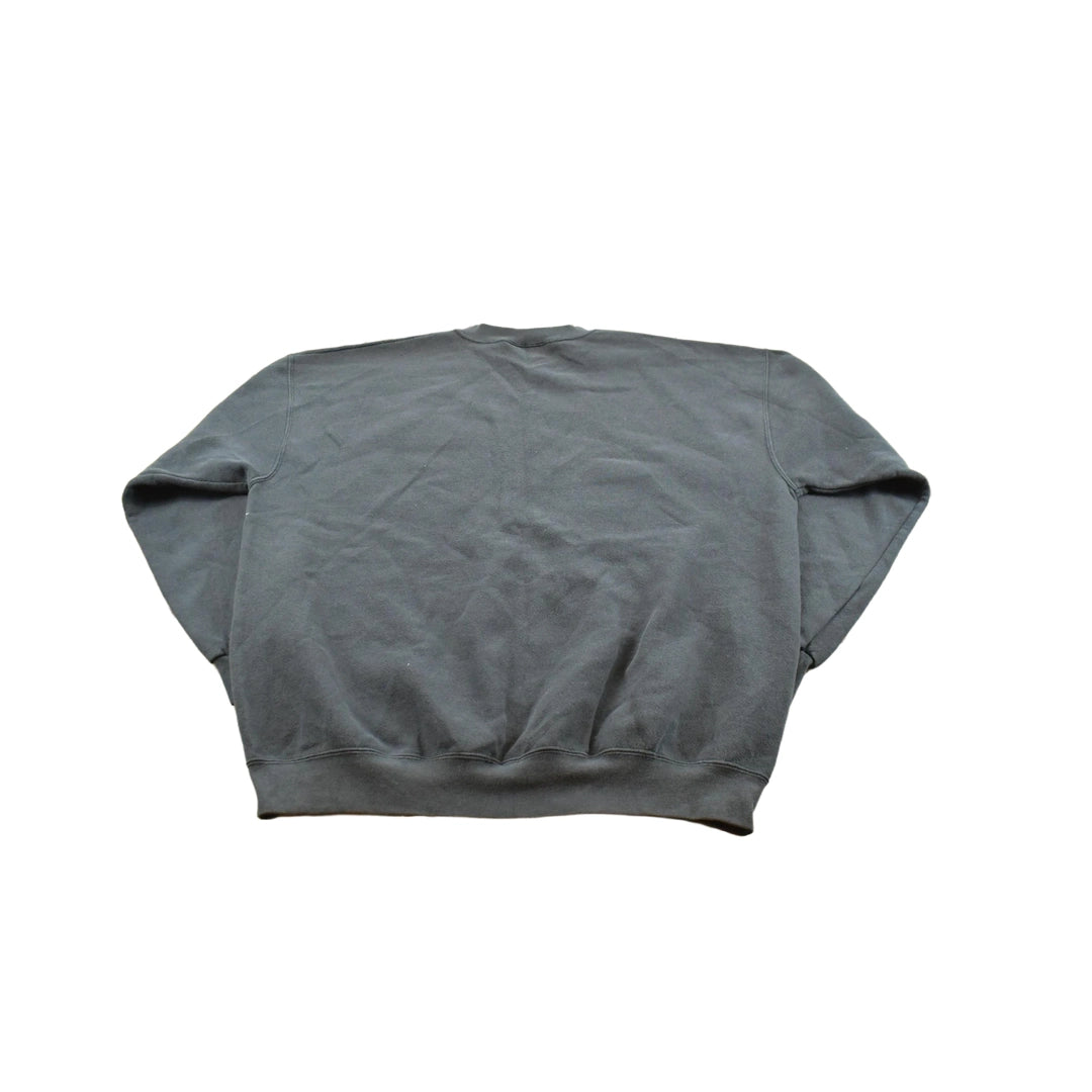 Vintage 1990s Pizza Ranch Embroidered Promotional Souvenir Crewneck Sweatshirt Men's XL
