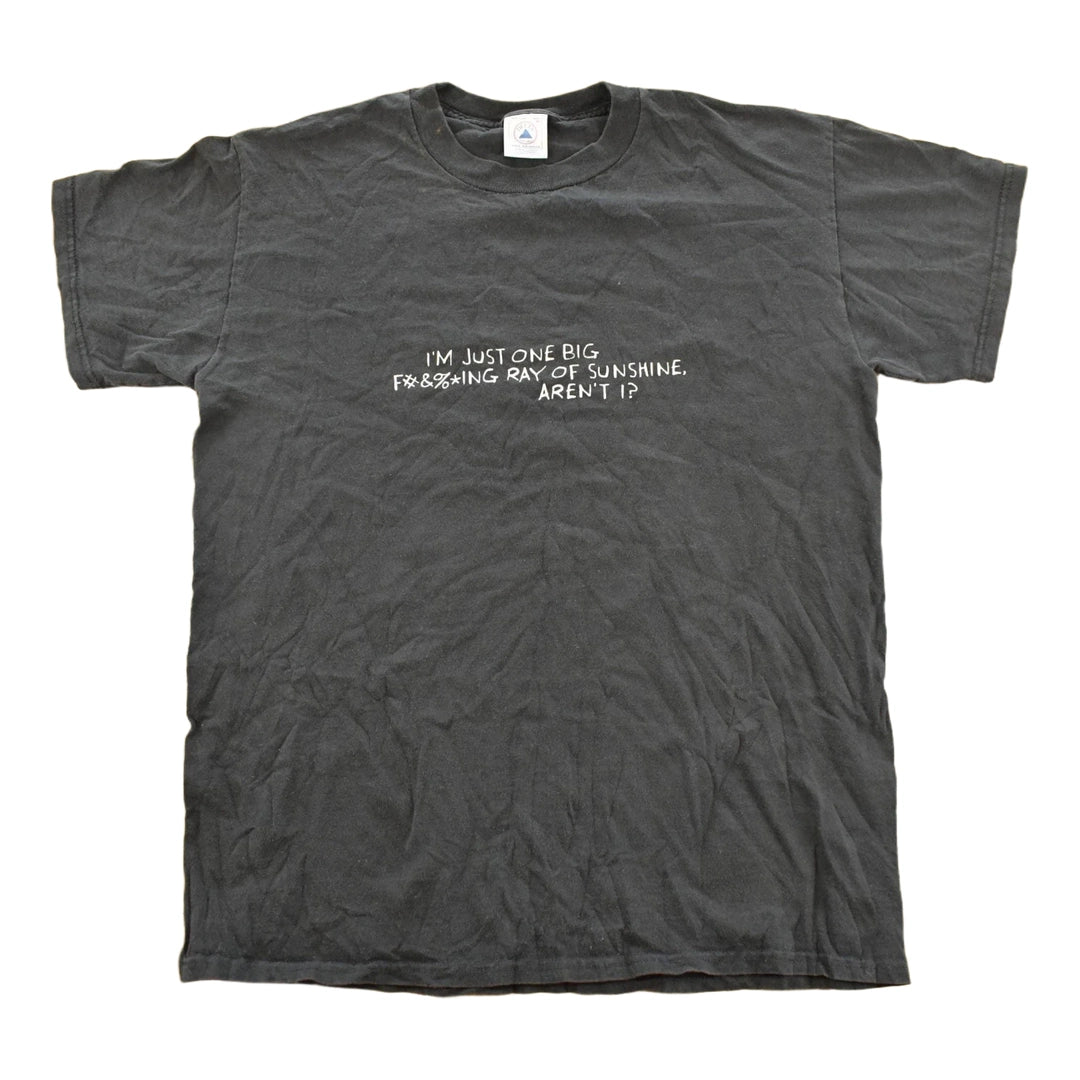 Vintage 2000s I'm Just One Big Ray Of Sunshine Aren't I Graphic T-Shirt Men's M