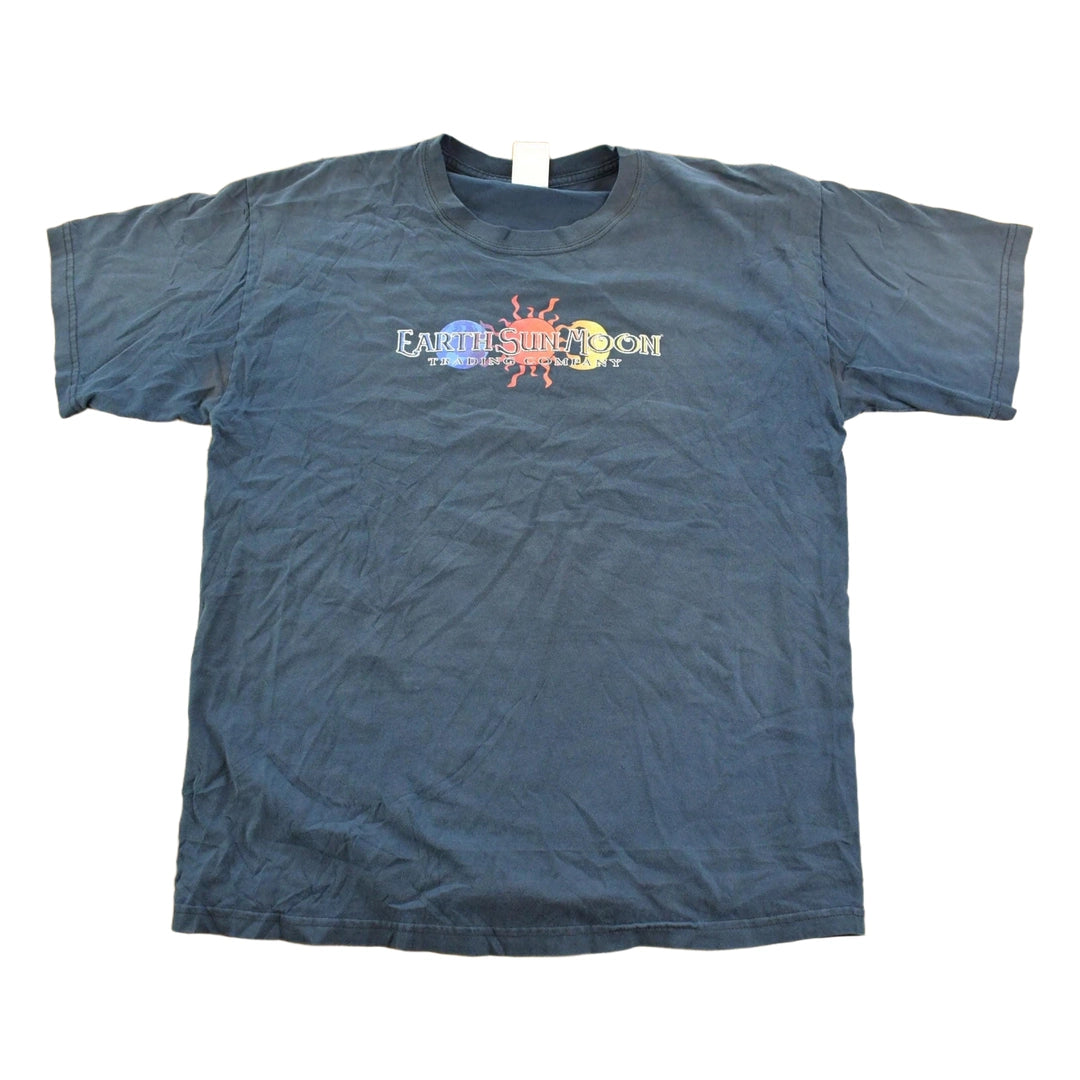 Vintage 2000s Earth Sun Moon Trading Company Graphic T-Shirt Men's L
